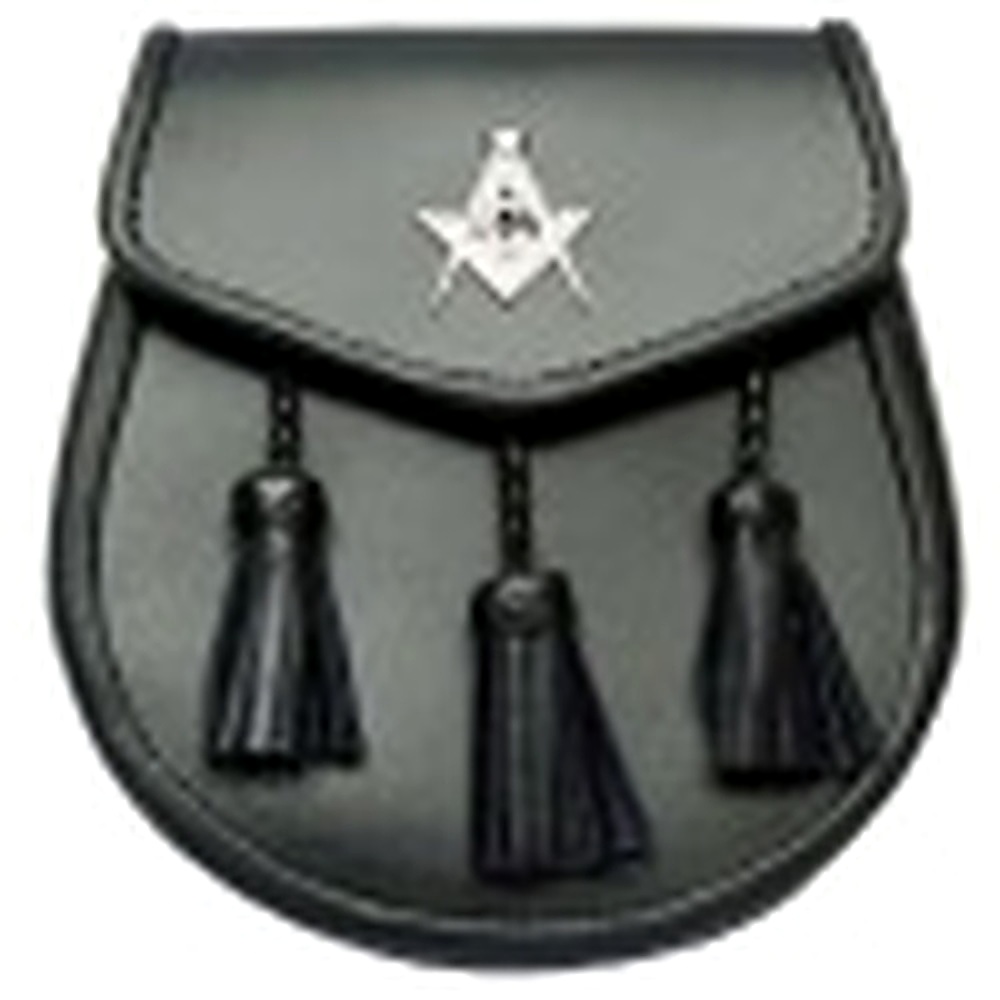 Black Masonic Leather