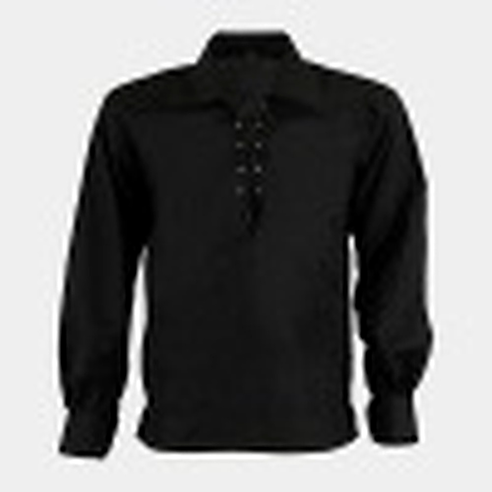 Black ghillie kilt Shirt