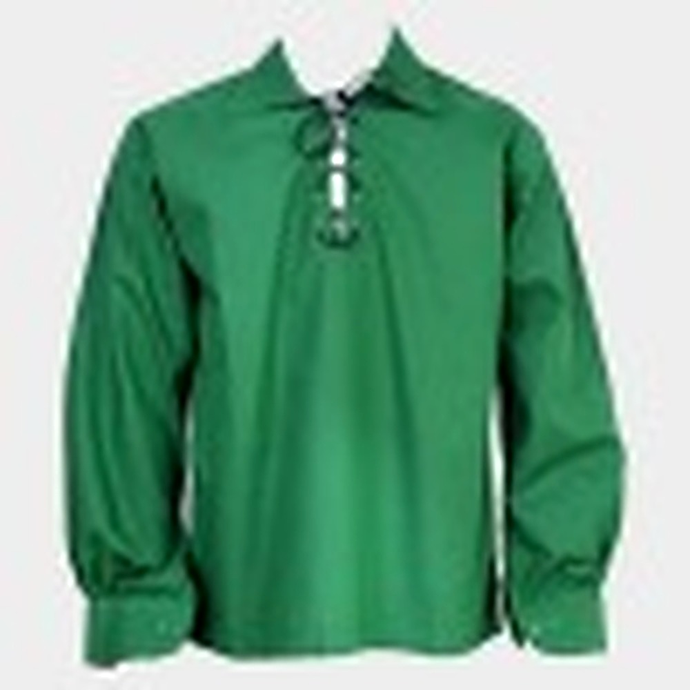 Green ghillie kilt shirt