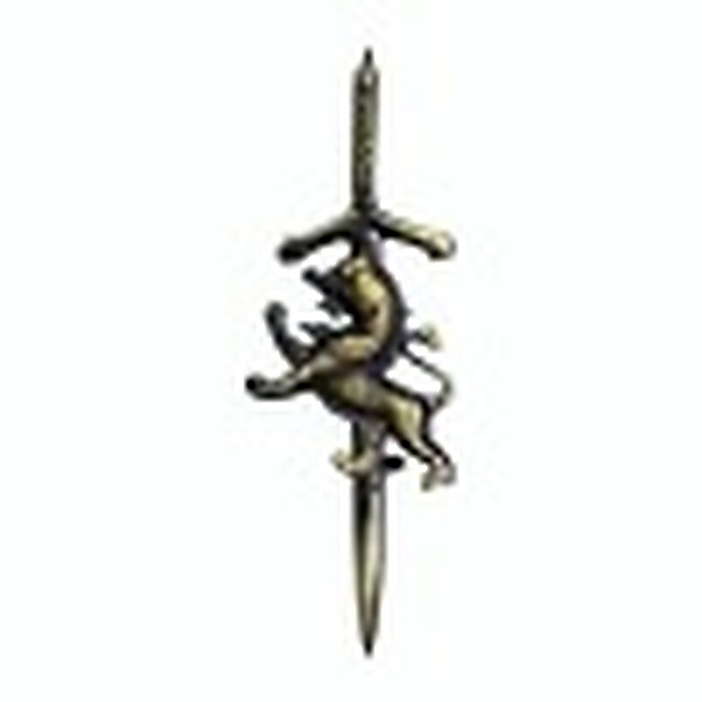 Antique Highland Scottish Rampant Lion Kilt Pin