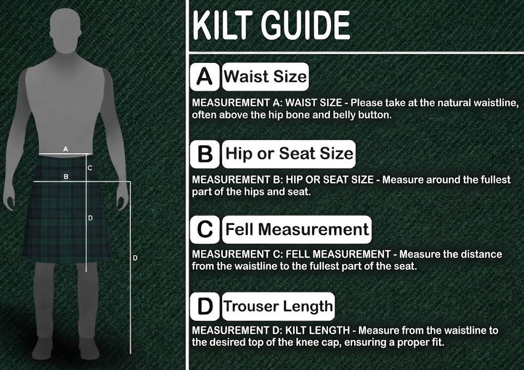 Kilt Measurement Guide